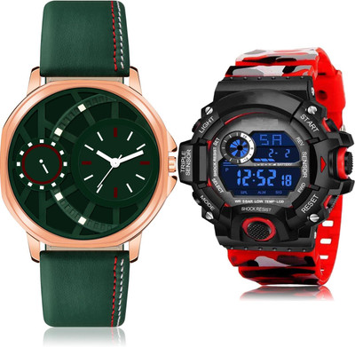 TIMOXIDE BM49-BC21 Analog-Digital Watch  - For Men