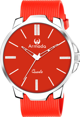 ARMADO 1521-RED New silicon watch collection and stylish analog watch for men Analog Watch  - For Boys