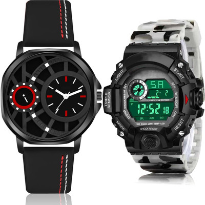 TIMETRANSELEVATE BM42-BC23 Analog-Digital Watch  - For Men
