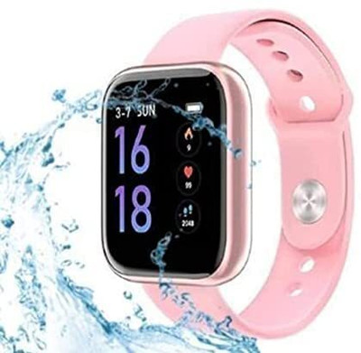 Pink smart deals watch for girls