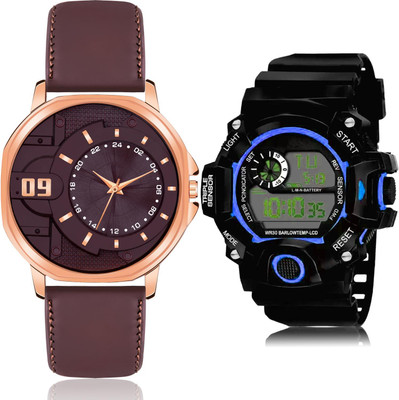TIMOXIDE BM41-BC25 Analog-Digital Watch  - For Men
