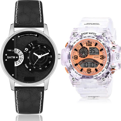 NEUTRON BM37-BC34 Analog-Digital Watch  - For Men