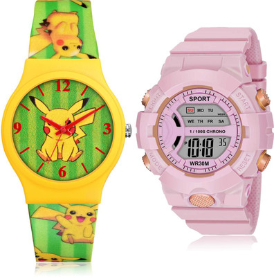 DMAGNATON CM729-DG36 Analog-Digital Watch  - For Boys