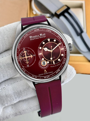 DoubleRun Analog Watch  - For Men
