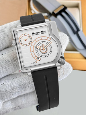 DoubleRun Analog Watch  - For Men