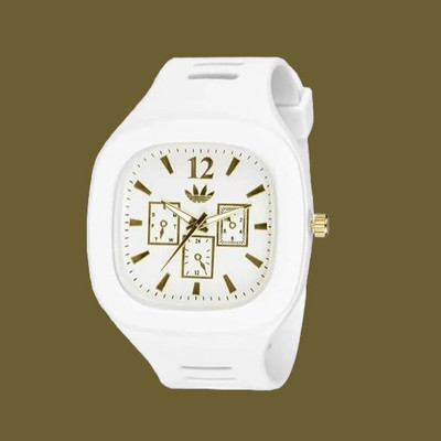 AMSSTYLE JH_0033 MILLER MEN SQUARE CASE TRENDY CLASSIC FASHION ANALOG WATCH Analog Watch  - For Men