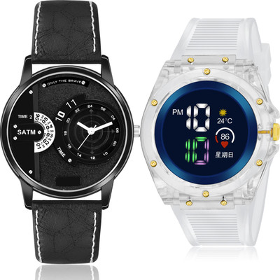 TIMENTER BM35-DG95 Analog-Digital Watch  - For Men