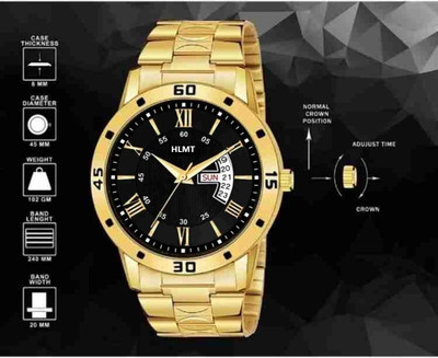 HLMT Analog Watch- Trending Day & Date Functioning for Boys Analog Watch - For Men Analog Watch  - For Men & Women