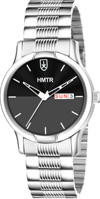 HMTr HMTR-7115-BLACK DAY AND DATE BLACK DIAL WITH ANALOG WATCH FOR BOYS Analog Watch  - For Men