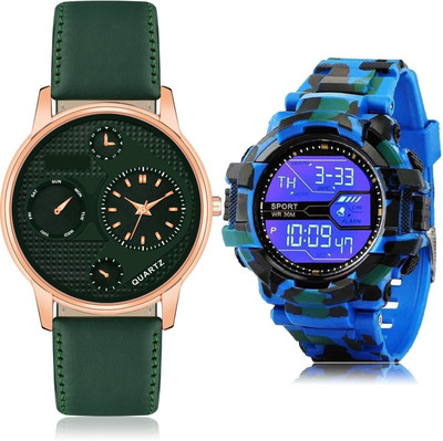 TIMOXIDE BM30-BC16 Analog-Digital Watch  - For Men
