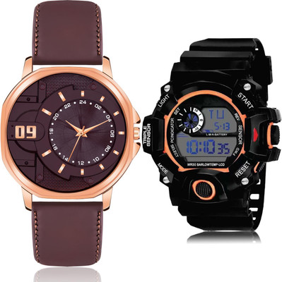 TIMETRANSELEVATE BM41-BC27 Analog-Digital Watch  - For Men