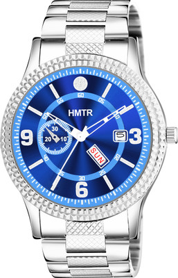 HMTr HMTR-7118-BLUE DAY AND DATE BLUE DIAL WITH ANALOG WATCH FOR BOYS Analog Watch  - For Men