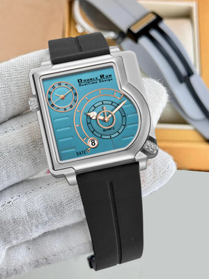 DoubleRun Analog Watch  - For Men