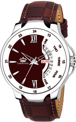 LIMESTONE Avatar Day and Date Functioning Quartz Analog Watch  - For Men