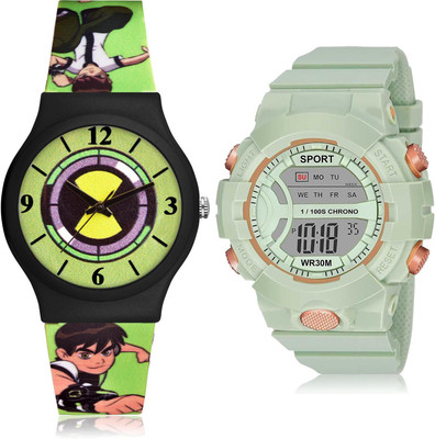 TIMOXIDE CM730-DG35 Analog-Digital Watch  - For Boys