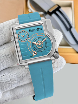 DoubleRun Analog Watch  - For Men
