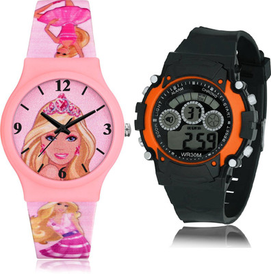 TIMOXIDE CM722-B4 Analog-Digital Watch  - For Girls
