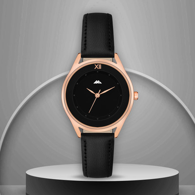 ETLIS MT-576 Classy Rose Gold Case Analog Watch  - For Women