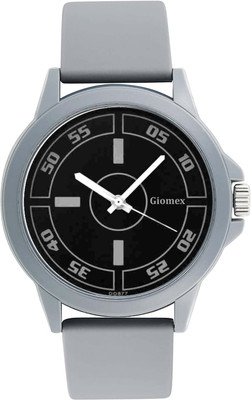 Giomex 3123 Black/Grey Giomex 3123 Black/Grey Combination New Elegant Latest Analog Watch  - For Men