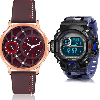 TIMETRANSELEVATE BM48-BC19 Analog-Digital Watch  - For Men