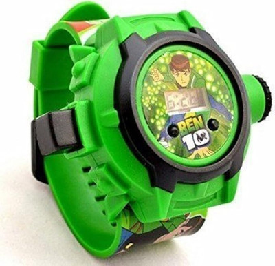 TMT STORE 24 Grid projector watch for Kids ben 10 Digital Watch  - For Boys & Girls