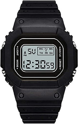 Prozo White Smart Watch Digital Watch  - For Boys