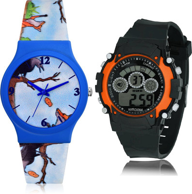 TIMETRANSELEVATE CM703-B4 Analog-Digital Watch  - For Boys