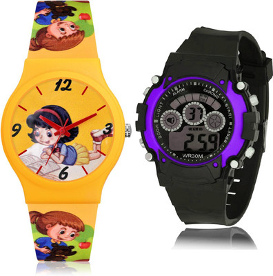 TIMOXIDE CM712-B133 Analog-Digital Watch  - For Girls