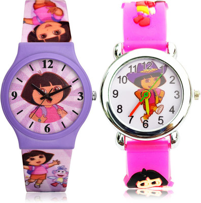 TIMETRANSELEVATE CM719-BK191 Analog Watch  - For Girls