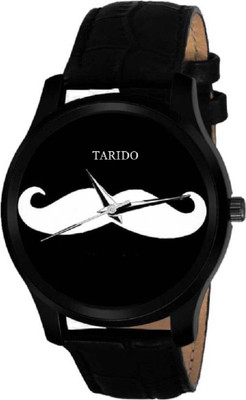 Tarido TD1670SL01 New Generation Black dial Black Genuine Leather Strap Analog Wrist Analog Watch  - For Men
