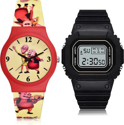 TIMETRANSELEVATE CM725-DG28 Analog-Digital Watch  - For Boys
