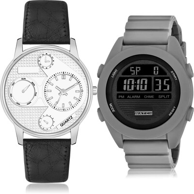 TIMENTER BM32-DG85 Analog-Digital Watch  - For Men