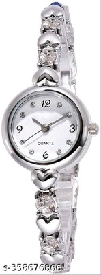 WEDSCOY Small Round Dial Attractive Bracelet Type Belt Small Round Dial Attractive Bracelet Type Belt Analog Watch  - For Girls