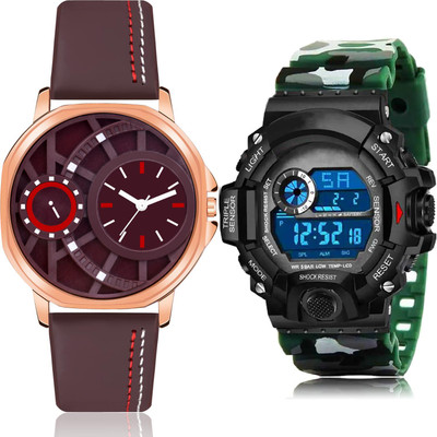 TIMETRANSELEVATE BM48-BC20 Analog-Digital Watch  - For Men