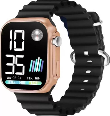 WHMT Smart Digital Led Sports Watch For Men,Women,Girls,Boys,Unisex,Kids TRENDING Design Silicon White ULTRA Led Square Digital Watch  - For Men & Women