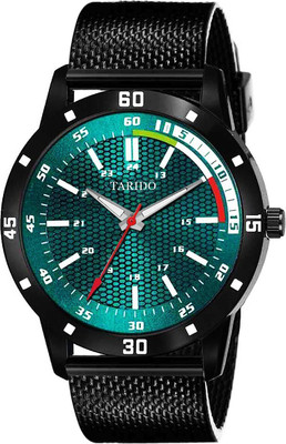 Tarido BLACK WATCH- green dial watch for men&boys Analog Watch  - For Men