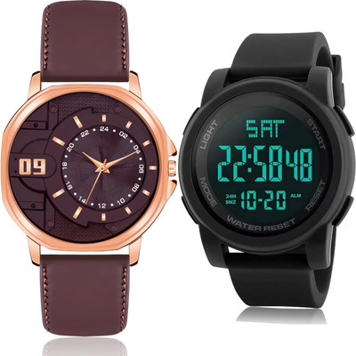 TIMOXIDE BM41-DG62 Analog-Digital Watch  - For Men