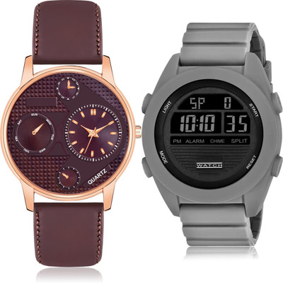 TIMOXIDE BM29-DG85 Analog-Digital Watch  - For Men