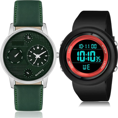 TIMETRANSELEVATE BM34-DG56 Analog-Digital Watch  - For Men