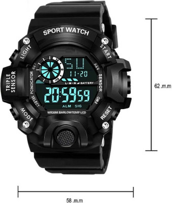 KRUNESH ENTERPRISE Jee Shock Digital Watch  - For Boys & Girls