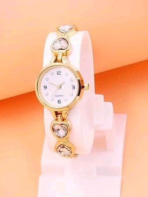 Analog Stainless Steel Chain Watch for Women With Casual & Party wear Analog Watch - For Women