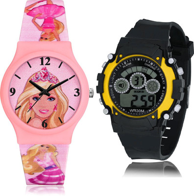 TIMOXIDE CM722-B6 Analog-Digital Watch  - For Girls