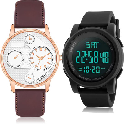 TIMENTER BM28-DG62 Analog-Digital Watch  - For Men