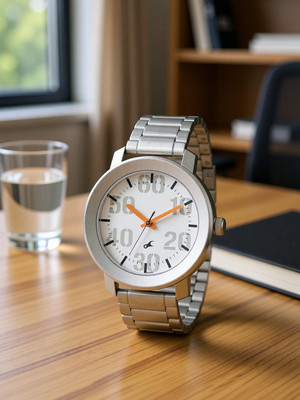 ShopGlobal White Dial Attractive Look Watch for Men/Boys Analog Watch - For Men