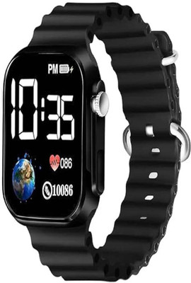 Miyota Ultra Digital Dial WaterproofSmartDesign LED Display Kids Watch for Boys & Girls Smartwatch(NA Strap, KIDS)