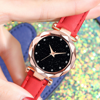 Alkhwatches Red Diamond Cosmic Grace Analog Watch  - For Girls