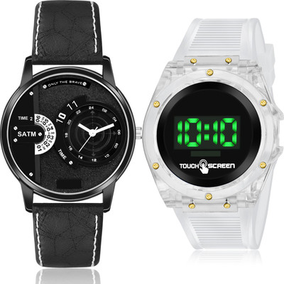 TIMETRANSELEVATE BM35-DG97 Analog-Digital Watch  - For Men