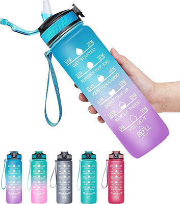 XAMILE 1000 ml Silicone Bottle(Pack of 1, Multicolor)