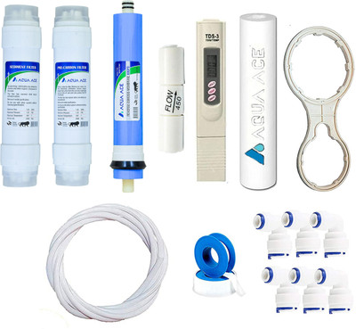 Aqua Ace Membrane Spare Maintenance Service Kit for Solid Filter Cartridge(00.1, Pack of 15)