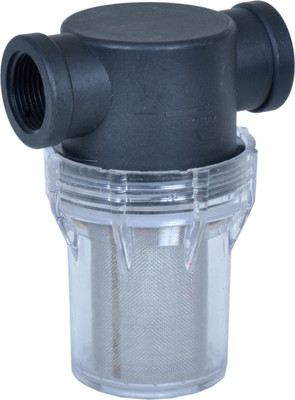 Winmax 3/4 inch 40 mess clear inline filter Solid Filter Cartridge(0.4, Pack of 1)
